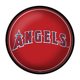 Los Angeles Angels: Wordmark - Modern Disc Wall Sign, MBLAAN-230-02