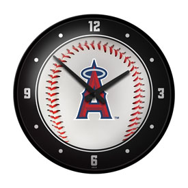 Los Angeles Angels: Baseball - Modern Disc Wall Clock, MBLAAN-510-31
