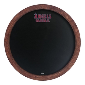 Los Angeles Angels: Chalkboard "Faux" Barrel Top Sign, MBLAAN-630-02