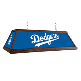 Los Angeles Dodgers: Premium Wood Pool Table Light, MBLADO-330-01