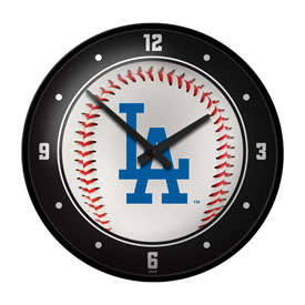 Los Angeles Dodgers: Baseball - Modern Disc Wall Clock, MBLADO-510-31