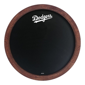 Los Angeles Dodgers: Chalkboard "Faux" Barrel Top Sign, MBLADO-630-02