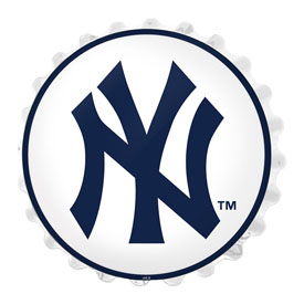 New York Yankees: Logo - Bottle Cap Wall Light, MBNYYS-215-02