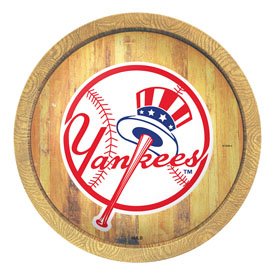 New York Yankees: "Faux" Barrel Top Sign, FNB-MBNYYS-240-01 New York Yankees: "Faux" Barrel Top Sign, FNB-MBNYYS-240-01