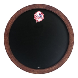New York Yankees: Chalkboard "Faux" Barrel Top Sign, MBNYYS-630-01