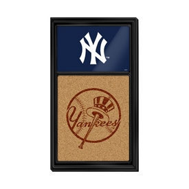 New York Yankees: Dual Logo - Cork Note Board, AGS-MBNYYS-640-02A New York Yankees: Dual Logo - Cork Note Board, AGS-MBNYYS-640-02A