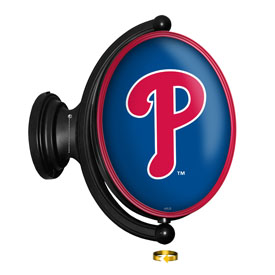 Philadelphia Phillies: Original Oval Rotating Lighted Wall Sign, FNB-MBPHIL-125-01A Philadelphia Phillies: Original Oval Rotating Lighted Wall Sign, FNB-MBPHIL-125-01A