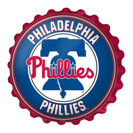Philadelphia Phillies: Bottle Cap Wall Sign, MBPHIL-210-01