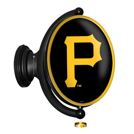 Pittsburgh Pirates: Original Oval Rotating Lighted Wall Sign, FNB-MBPITT-125-01A Pittsburgh Pirates: Original Oval Rotating Lighted Wall Sign, FNB-MBPITT-125-01A