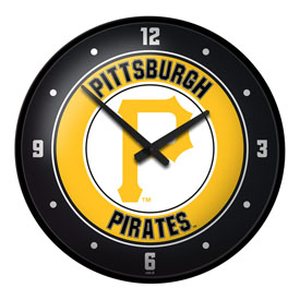 Pittsburgh Pirates: Modern Disc Wall Clock, MBPITT-510-01
