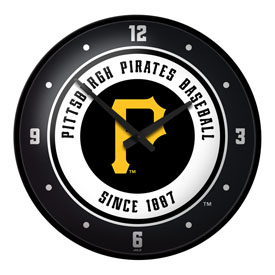 Pittsburgh Pirates: Mascot - Modern Disc Wall Clock, MBPITT-510-03