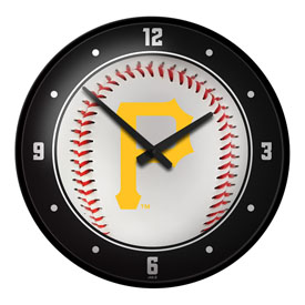 Pittsburgh Pirates: Baseball - Modern Disc Wall Clock, MBPITT-510-31
