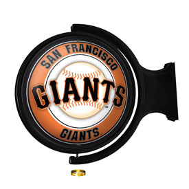 San Francisco Giants: Original Round Rotating Lighted Wall Sign, MBSANF-115-01