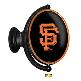 San Francisco Giants: Original Oval Rotating Lighted Wall Sign, FNB-MBSANF-125-01A San Francisco Giants: Original Oval Rotating Lighted Wall Sign, FNB-MBSANF-125-01A