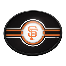 San Francisco Giants: Oval Slimline Lighted Wall Sign, FNB-MBSANF-140-02A San Francisco Giants: Oval Slimline Lighted Wall Sign, FNB-MBSANF-140-02A