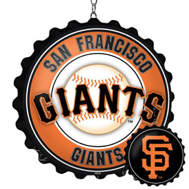 San Francisco Giants: Double-Sided Bottle Cap Dangler, MBSANF-220-03