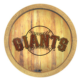 San Francisco Giants: Branded "Faux" Barrel Top Sign, FNB-MBSANF-240-02 San Francisco Giants: Branded "Faux" Barrel Top Sign, FNB-MBSANF-240-02