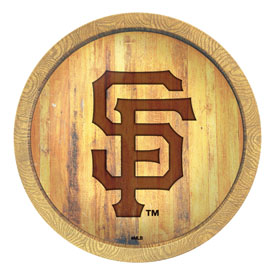 San Francisco Giants: Logo - Branded "Faux" Barrel Top Sign, FNB-MBSANF-240-05 San Francisco Giants: Logo - Branded "Faux" Barrel Top Sign, FNB-MBSANF-240-05