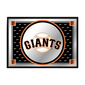 San Francisco Giants: Team Spirit - Framed Mirrored Wall Sign, MBSANF-265-02