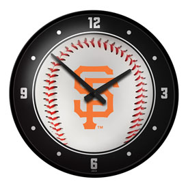 San Francisco Giants: Baseball - Modern Disc Wall Clock, MBSANF-510-31