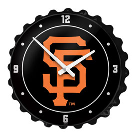 San Francisco Giants: Logo - Bottle Cap Wall Clock, MBSANF-540-02