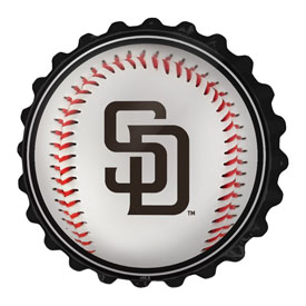 San Diego Padres: Baseball - Bottle Cap Wall Sign, MBSDIE-210-31