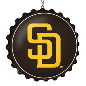 San Diego Padres: Logo - Bottle Cap Dangler, MBSDIE-220-02