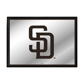 San Diego Padres: Framed Mirrored Wall Sign, AGS-MBSDIE-265-01A San Diego Padres: Framed Mirrored Wall Sign, AGS-MBSDIE-265-01A
