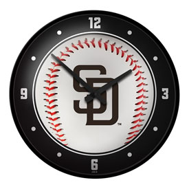 San Diego Padres: Baseball - Modern Disc Wall Clock, MBSDIE-510-31