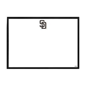 San Diego Padres: Framed Dry Erase Wall Sign, AGS-MBSDIE-613-01A San Diego Padres: Framed Dry Erase Wall Sign, AGS-MBSDIE-613-01A