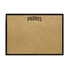San Diego Padres: Wordmark - Framed Corkboard, AGS-MBSDIE-643-02A San Diego Padres: Wordmark - Framed Corkboard, AGS-MBSDIE-643-02A