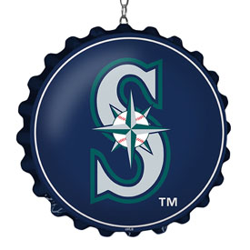 Seattle Mariners: Logo - Bottle Cap Dangler, FNB-MBSEAT-220-02A Seattle Mariners: Logo - Bottle Cap Dangler, FNB-MBSEAT-220-02A