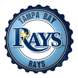 Tampa Bay Rays: Bottle Cap Wall Sign, MBTBAY-210-01