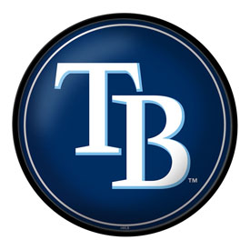 Tampa Bay Rays: Logo - Modern Disc Wall Sign, MBTBAY-230-02