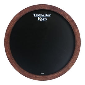 Tampa Bay Rays: Chalkboard "Faux" Barrel Top Sign, MBTBAY-630-02