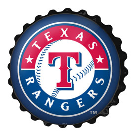 Texas Rangers: Bottle Cap Wall Sign, MBTXSR-210-01