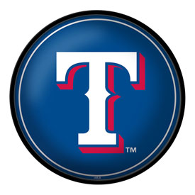 Texas Rangers: Logo - Modern Disc Wall Sign, MBTXSR-230-02