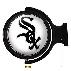 Chicago White Sox: Logo - Original Round Rotating Lighted Wall Sign, MBWSOX-115-02