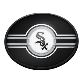 Chicago White Sox: Oval Slimline Lighted Wall Sign, FNB-MBWSOX-140-01A Chicago White Sox: Oval Slimline Lighted Wall Sign, FNB-MBWSOX-140-01A