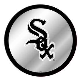 Chicago White Sox: Modern Disc Mirrored Wall Sign, AGS-MBWSOX-235-01A Chicago White Sox: Modern Disc Mirrored Wall Sign, AGS-MBWSOX-235-01A