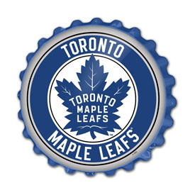 Toronto Maple Leaf: Bottle Cap Wall Sign, NHTOML-210-01