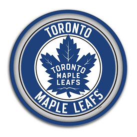 Toronto Maple Leaf: Modern Disc Wall Sign, NHTOML-230-01