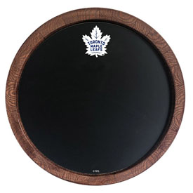Toronto Maple Leaf: Chalkbaord "Faux" Barrel Top Sign, NHTOML-630-01