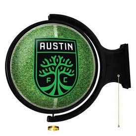 Austin F.C.: Pitch - Original Round Rotating Lighted Wall Sign, MSAUST-115-02