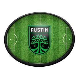 Austin F.C.: Pitch - Oval Slimline Lighted Wall Sign, MSAUST-140-03
