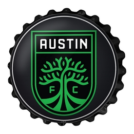 Austin F.C.: Bottle Cap Wall Sign, MSAUST-210-01