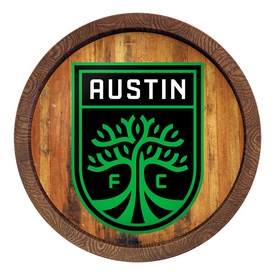 Austin F.C.: "Faux" Barrel Top Sign, MSAUST-240-01