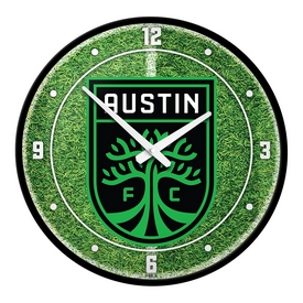Austin F.C.: Pitch - Modern Disc Wall Clock, MSAUST-510-02