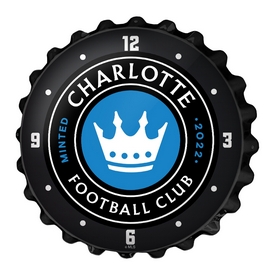 Charlotte FC: Bottle Cap Wall Sign, MSCHAR-210-01