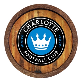 Charlotte FC: "Faux" Barrel Top Sign, MSCHAR-240-01